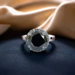 5 Ct Black Diamond Ring 3