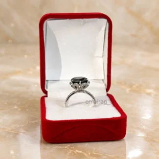 5 Ct Black Diamond Ring 3