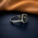 5 Ct Black Diamond Ring 5