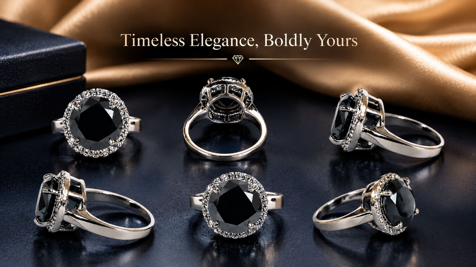 5 Ct Black Diamond Ring banner