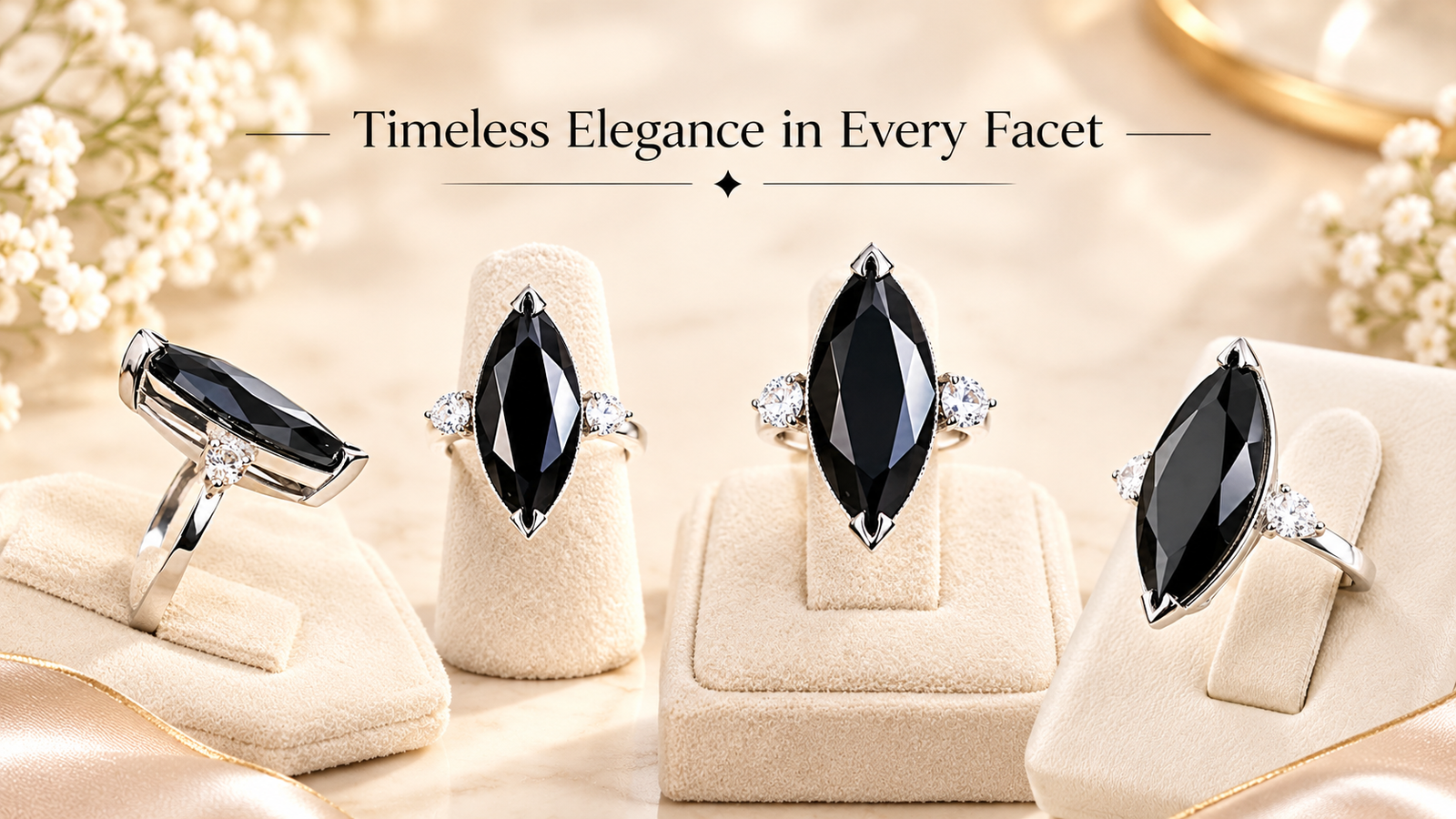 5 Ct Black Diamond Ring banner