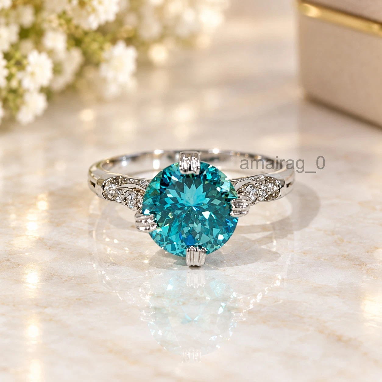 5 Ct Blue Diamond Ring Portuguese (2)