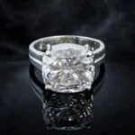 5 Ct Off White Diamond Ring 3