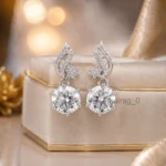 5 Ct White Diamond Earrings (2)