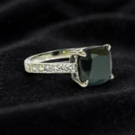 5.50 Ct Black Diamond Ring 3