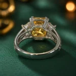 6 Ct Champagne Ring Radiant Cut (5)
