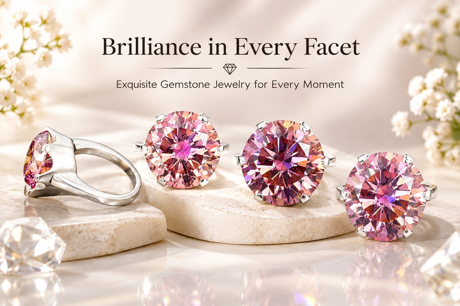 7.25 Ct Pink Diamond Ring banner