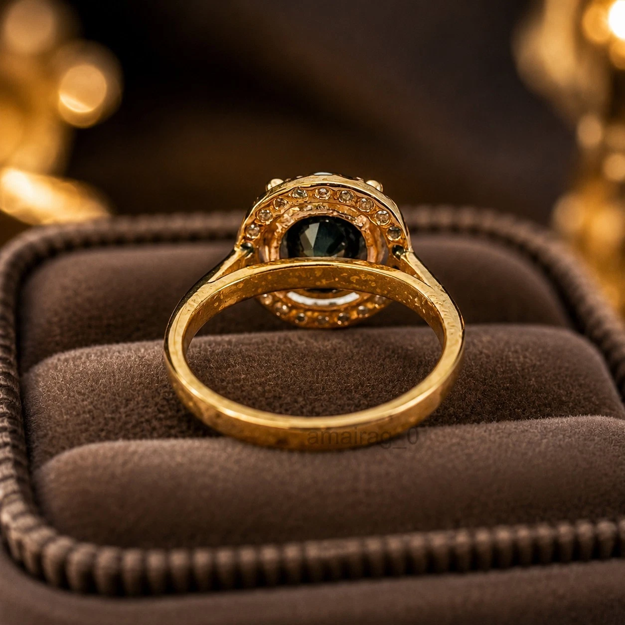 8 Ct Black Diamond Ring 2