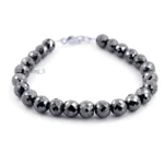 Bracelet Round Faceted Beads 8mm 7 (2)