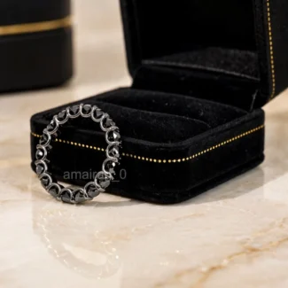 Band Black Rhodium Plated 1