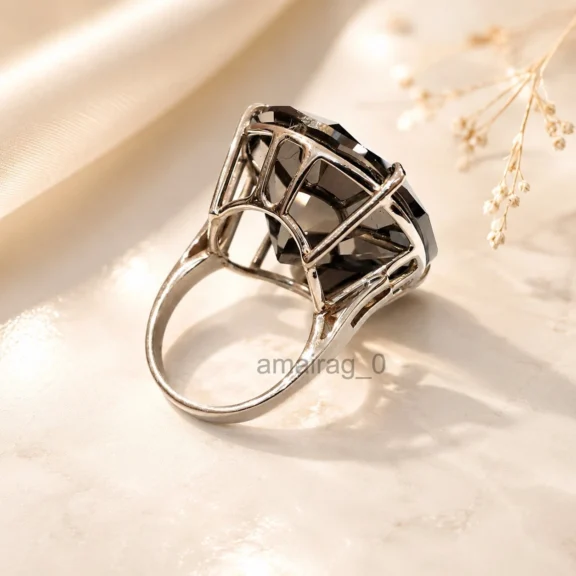 Black Diamond Ring 150 ct (1)