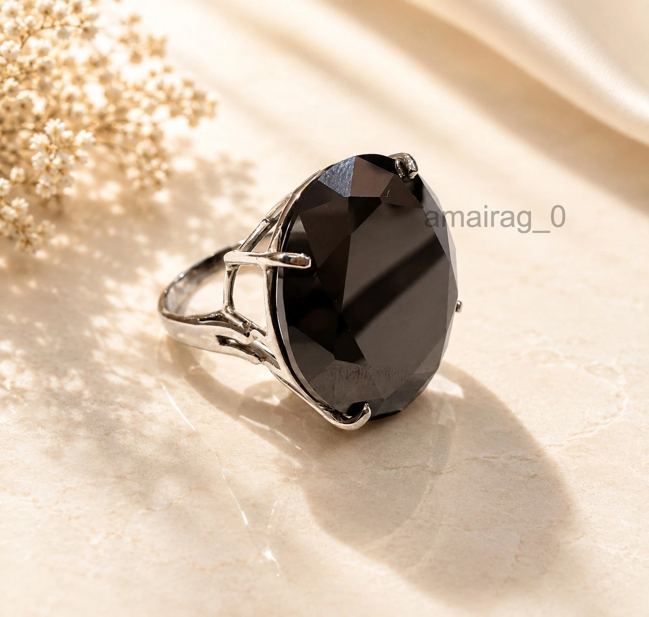Black Diamond Ring 150 ct (2)