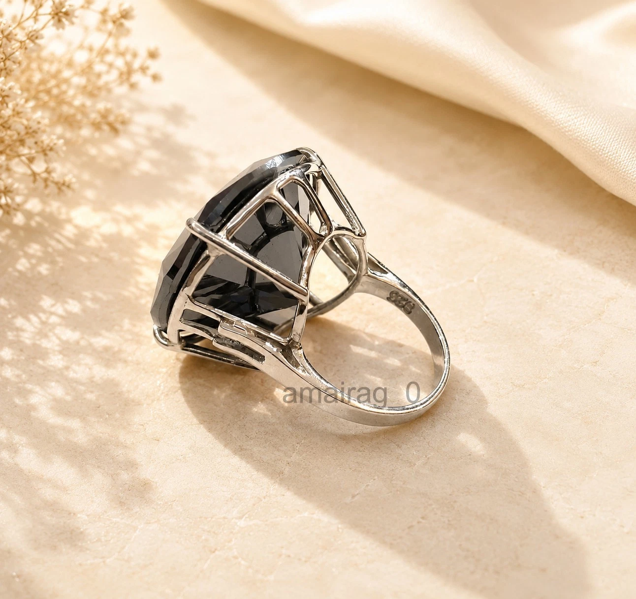 Black Diamond Ring 150 ct (3)