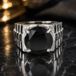 Black Diamond Ring 5.25 Ct (1)