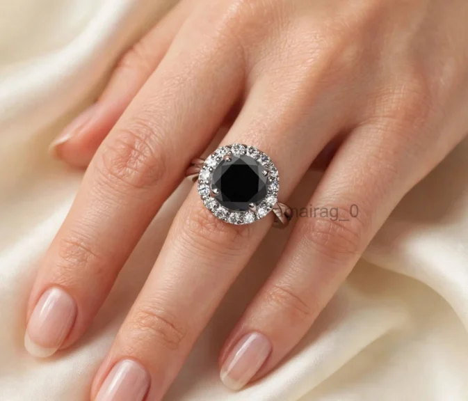 Black Diamond Ring Carbonado 1