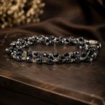 Black Necklace 6mm 36 (3)