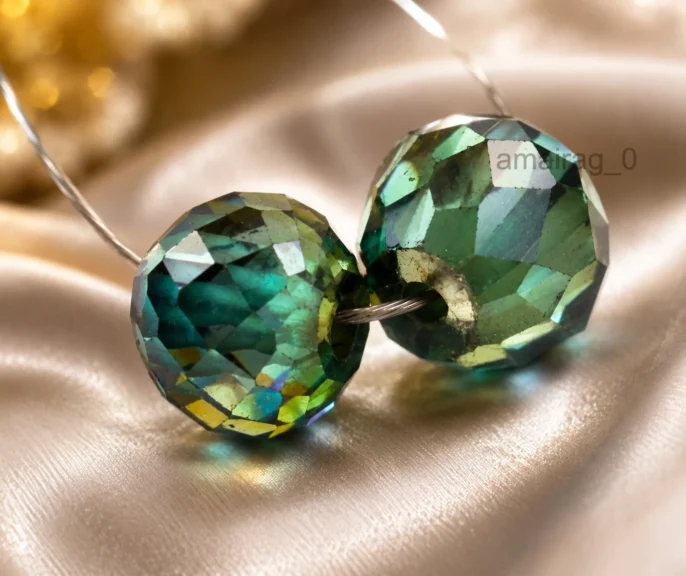 Blue Diamond Beads
