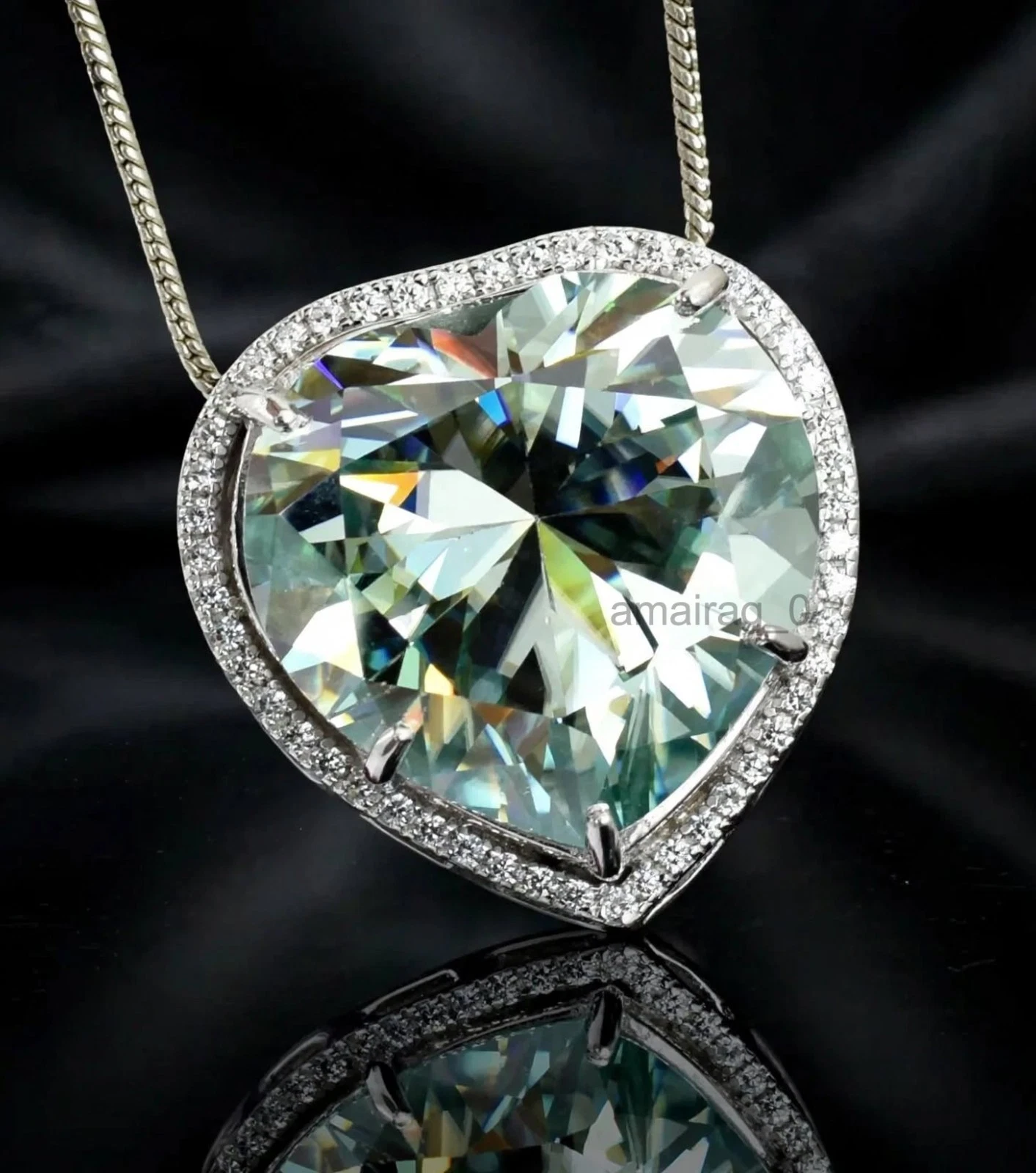 Blue Diamond Pendant