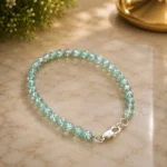Blue Treated Diamond Beaded