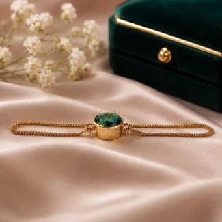 Blue Treated Diamond Bracelet 2