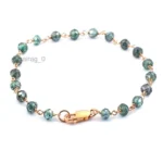 Blue Treated Diamond Bracelet 6mm