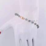 Blue Treated Diamond Bracelet 6mm 2