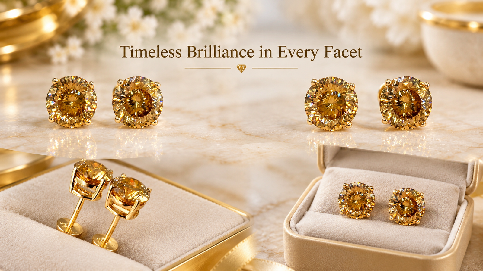 Champagne Diamond Stud 5 Ct Yellow (1) banner