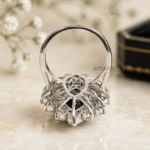 Engagement Ring 4 Ct Black 5