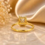 Radiant Cut 5 Ct Off White HPHT (2)