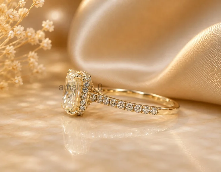Radiant Cut 5 Ct Off White HPHT (4)