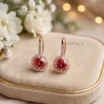 Stud Earrings Rose Gold 2