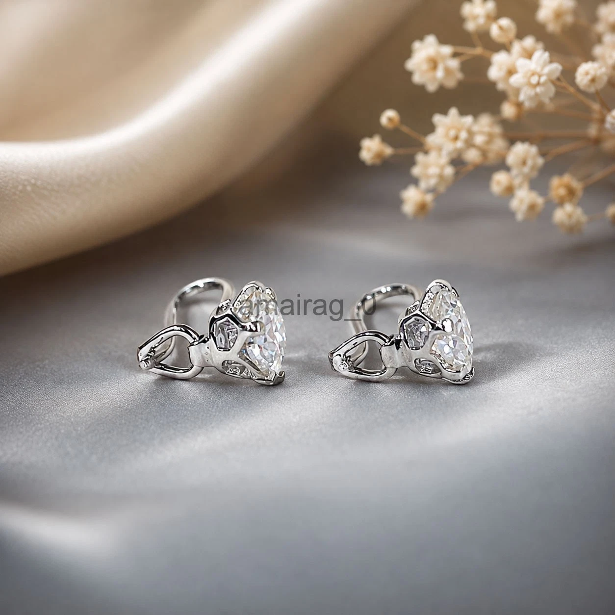 Stud Earrings Sterling Silver 2