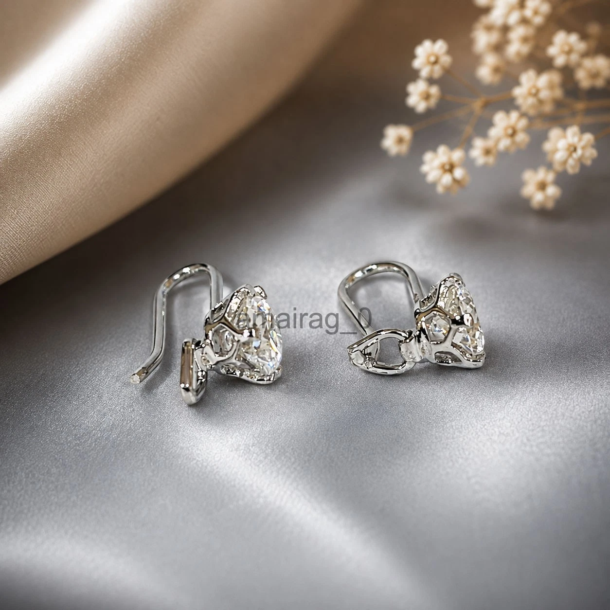 Stud Earrings Sterling Silver