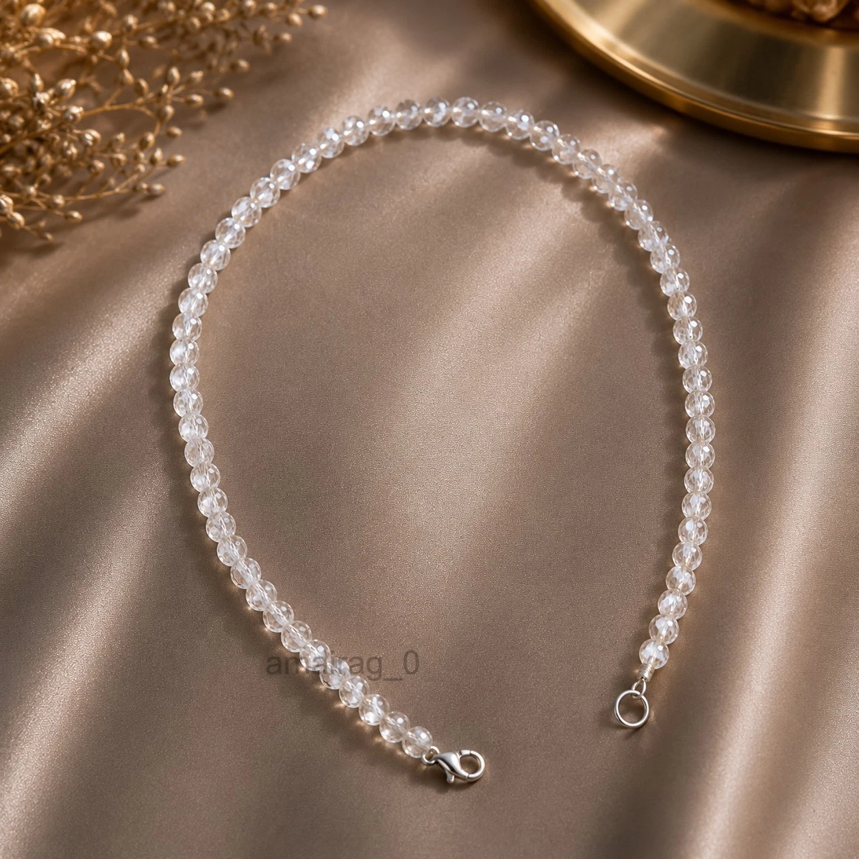 White HPHT Diamond Bracelet 1