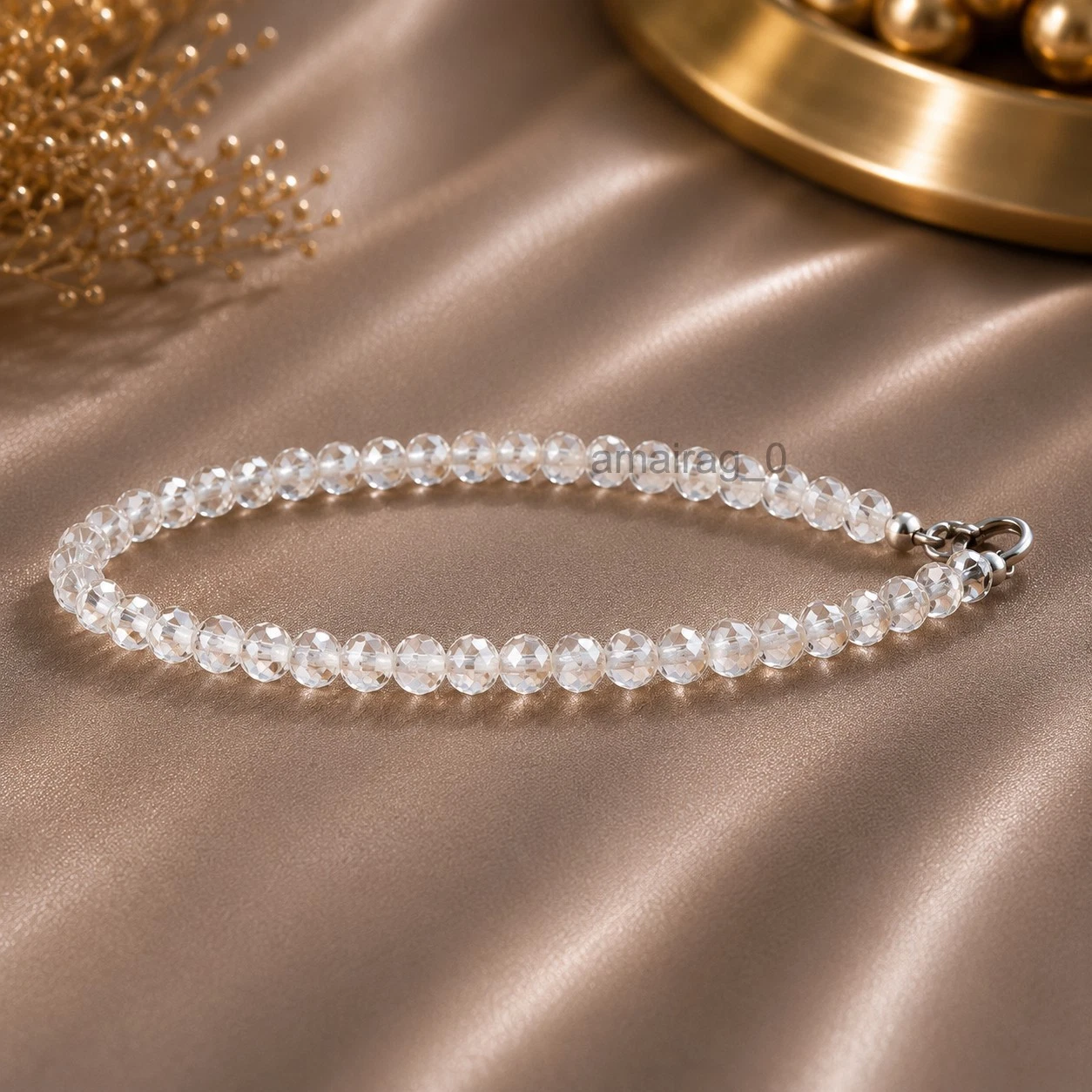 White HPHT Diamond Bracelet 4