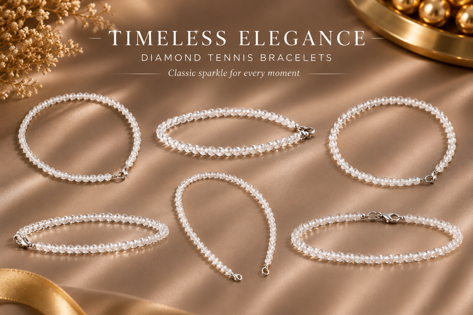 White HPHT Diamond Bracelet banner