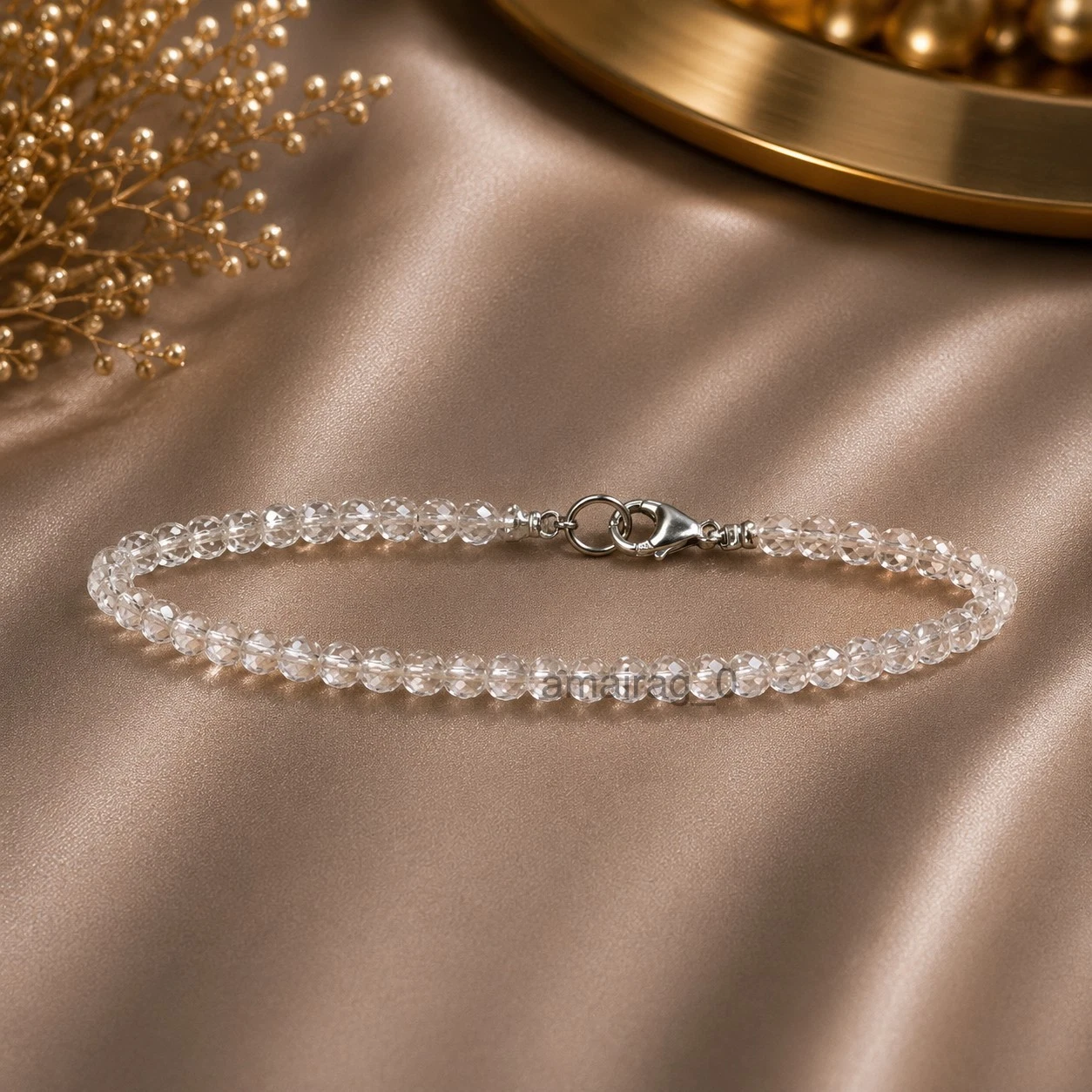 White HPHT Diamond Bracelet